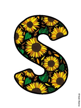 SEASONS CHANGE BUT KINDNESS REMAINS! Sunflower Bulletin Board Letters