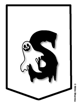 SEVENTH GRADE IS SPOOK-TACULAR! Halloween Bulletin Board Letters, Halloween