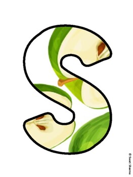 SMART APPLES! Fall, Apple Bulletin Board Letters