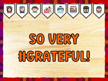 SO VERY #GRATEFUL! Thanksgiving Bulletin Board Kit & Door Décor