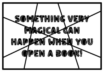 SOMETHING VERY MAGICAL CAN HAPPEN WHEN YOU OPEN A BOOK! Mountains Coloring Pa