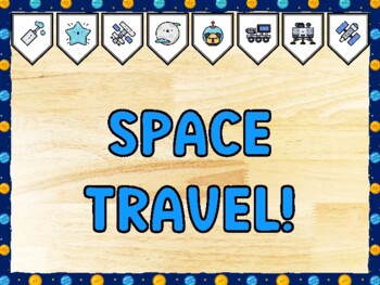 SPACE TRAVEL! Galaxy Bulletin Board Kit & Door Décor, Galaxy Classroom Décor