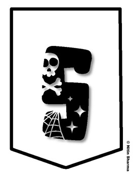 SPOOKY DAYS ARE HERE! Halloween Bulletin Board Letters, Halloween Banner