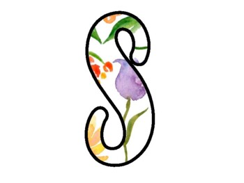SPRING INTO EMBROIDERY! Spring Bulletin Board Letters