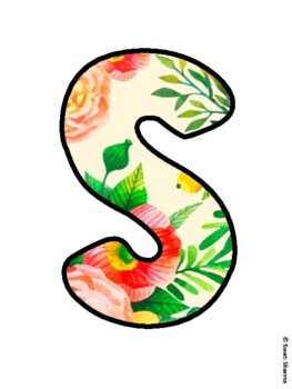 SPRING SUNSHINE! Spring Bulletin Board Letters