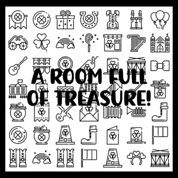 St. Patrick's Day Collaborative Ar t Activity, A ROOM FULL OF TREASURE! 3 by