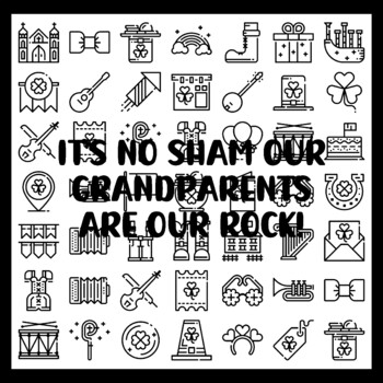 St. Patrick's Day Collaborative Ar t Activity, IT'S NO SHAM OUR GRANDPARENTS
