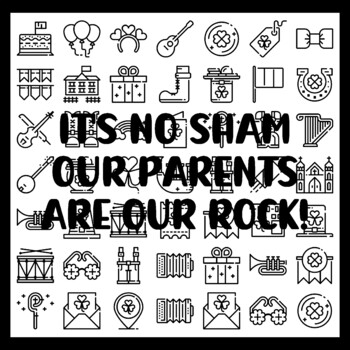 St. Patrick's Day Collaborative Ar t Activity, IT'S NO SHAM OUR PARENTS ARE O