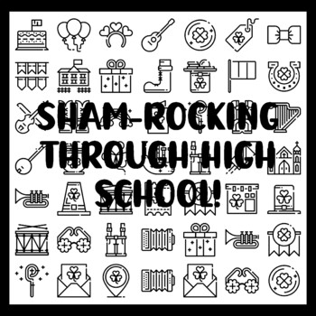 St. Patrick's Day Collaborative Ar t Activity, SHAM-ROCKING THROUGH HIGH SCHO