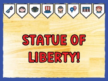 STATUE OF LIBERTY! Fourth Of July Bulletin Board Kit