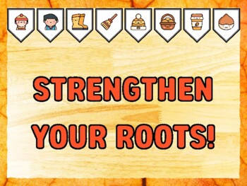 STRENGTHEN YOUR ROOTS! Fall Bulletin Board Kit
