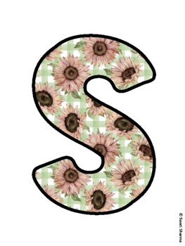 SUN-SATIONAL FIFTH GRADERS! Sunflower Bulletin Board Letters