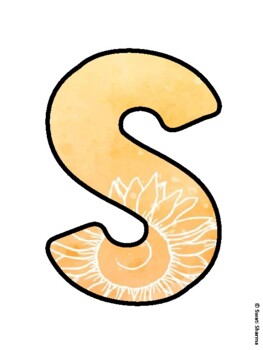SUN-SATIONAL FIRST GRADERS! Sunflower Bulletin Board Letters