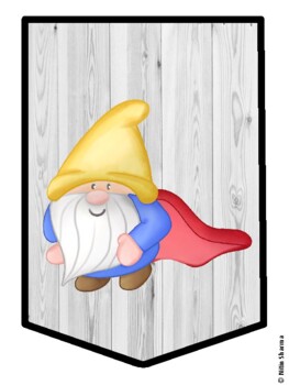 Super Dad Fathers Day Gnomes Bulletin Board Decor, Super Dad Fathers Day Gn