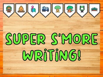 SUPER S'MORE WRITING! Camping Bulletin Board Kit