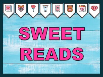 SWEET READS Valentine's Day Bulletin Board Kit