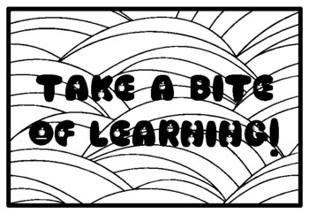 TAKE A BITE OF LEARNING! Fall Apple Activity, Apples Coloring Pages, Autumn