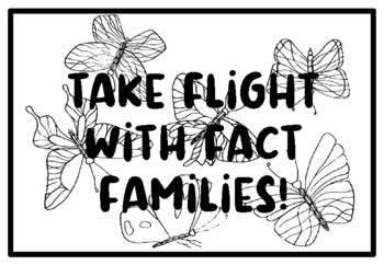 TAKE FLIGHT WITH FACT FAMILIES!, Butterfly Coloring Pages
