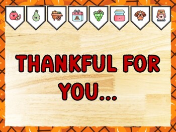 THANKFUL FOR YOU... Thanksgiving Bulletin Board Kit & Door Décor