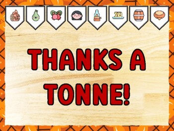 THANKS A TONNE! Thanksgiving Bulletin Board Kit & Door Décor