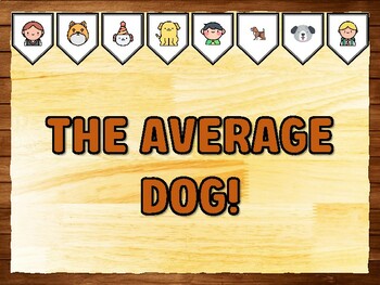 THE AVERAGE DOG! Dog Printable Bulletin Board Kit & Door Décor
