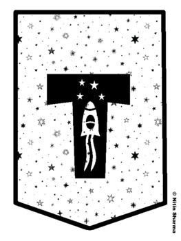 THE DARKEST NIGHTS SHOW UP THE BRIGHTEST STARS! Galaxy Bulletin Board Letters