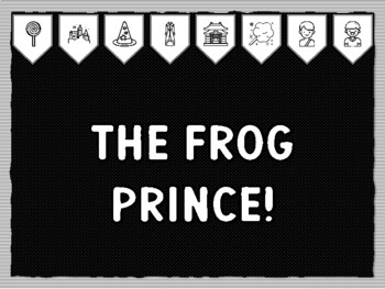 THE FROG PRINCE! Fairy Tales Theme Bulletin Board Kit, Door Décor