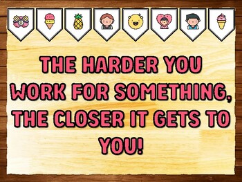 THE HARDER YOU WORK FOR SOMETHING, THE CLOSER IT GETS TO YOU! Motivational Pr