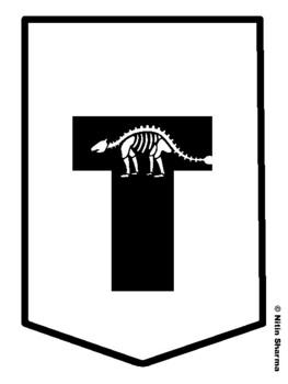 THE HISTORY OF DINOSAURS! Dinosaurs Bulletin Board Letters
