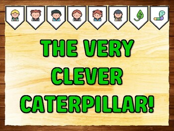 THE VERY CLEVER CATERPILLAR! Caterpillar Bulletin Board Kit & Door Décor