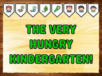 THE VERY HUNGRY KINDERGARTEN! Caterpillar Bulletin Board Kit & Door Décor