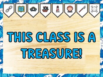 THIS CLASS IS A TREASURE! Pirate Bulletin Board Kit & Door Décor