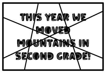 THIS YEAR WE MOVED MOUNTAINS IN SECOND GRADE! Mountains Coloring Pages