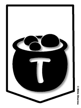 TRICK OR TREAT! Halloween Bulletin Board Letters, Halloween Banner