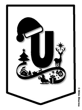 UGLY BUT WARM! Christmas Bulletin Board Letters, Christmas Banner, Christmas