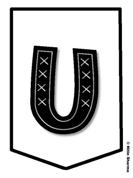 UGLY IS WARM! Christmas Bulletin Board Letters