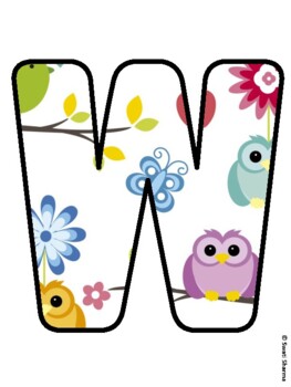 WE ARE HAVING A HOOT THIS FALL! Owl Bulletin Board Letters