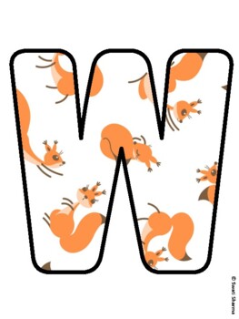 WE ARE NUTS ABOUT HISTORY! Squirrel Bulletin Board Letters