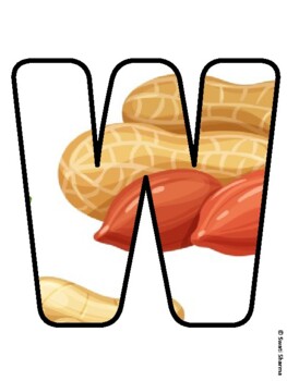 WE ARE NUTS ABOUT OUR TEACHER! Nuts Bulletin Board Letters