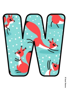 WE ARE NUTS ABOUT OUR TEAM! Squirrel Bulletin Board Letters