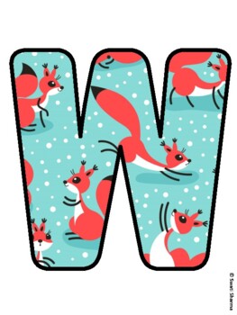 WE ARE NUTS ABOUT SANSKRIT! Squirrel Bulletin Board Letters