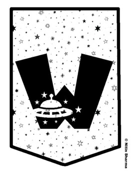 WE ARE SHOOTING FOR STARS IN PRE-K! Galaxy Bulletin Board Letters