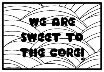 WE ARE SWEET TO THE CORE! Fall Apple Activity, Apples Coloring Pages, Autumn