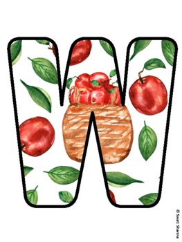 WE COULDN'T HAVE PICKED A BETTER BUNCH! Fall, Apple Bulletin Board Letters
