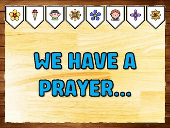 WE HAVE A PRAYER... Prayer Printable Bulletin Board Kit & Door Décor