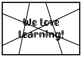 WE LOVE LEARNING!, Valentine’s Day Activity, Coloring Pages
