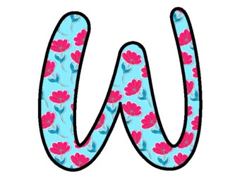 WELCOME SPRING! Spring Bulletin Board Letters