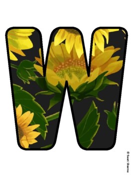 WELCOME TO COLLEGE! Sunflower Bulletin Board Letters
