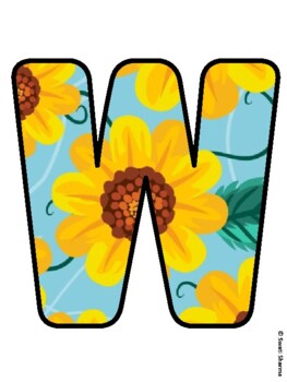 WELCOME TO FIFTH GRADE! Sunflower Bulletin Board Letters