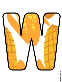 WELCOME TO FIRST GRADE! Fall, Harvest Bulletin Board Letters
